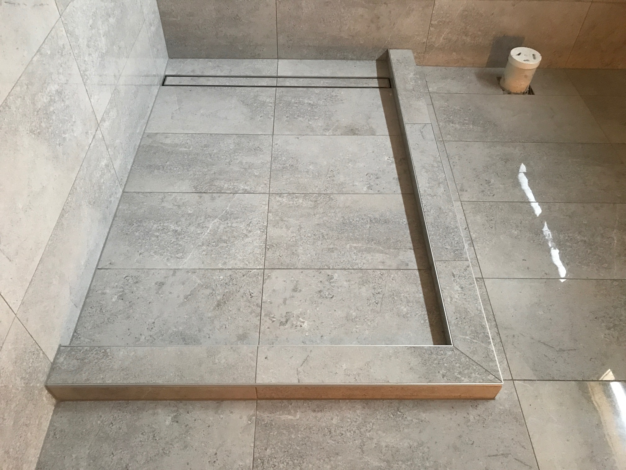 Tiled Shower Base