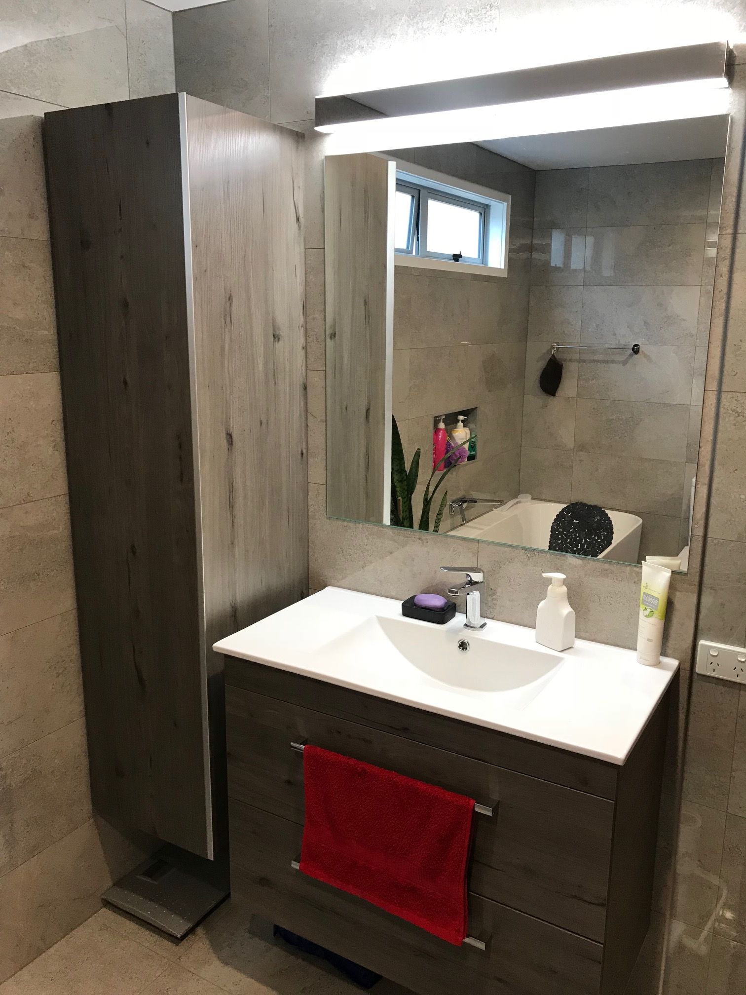 Finished bathroom renovation Greenhithe