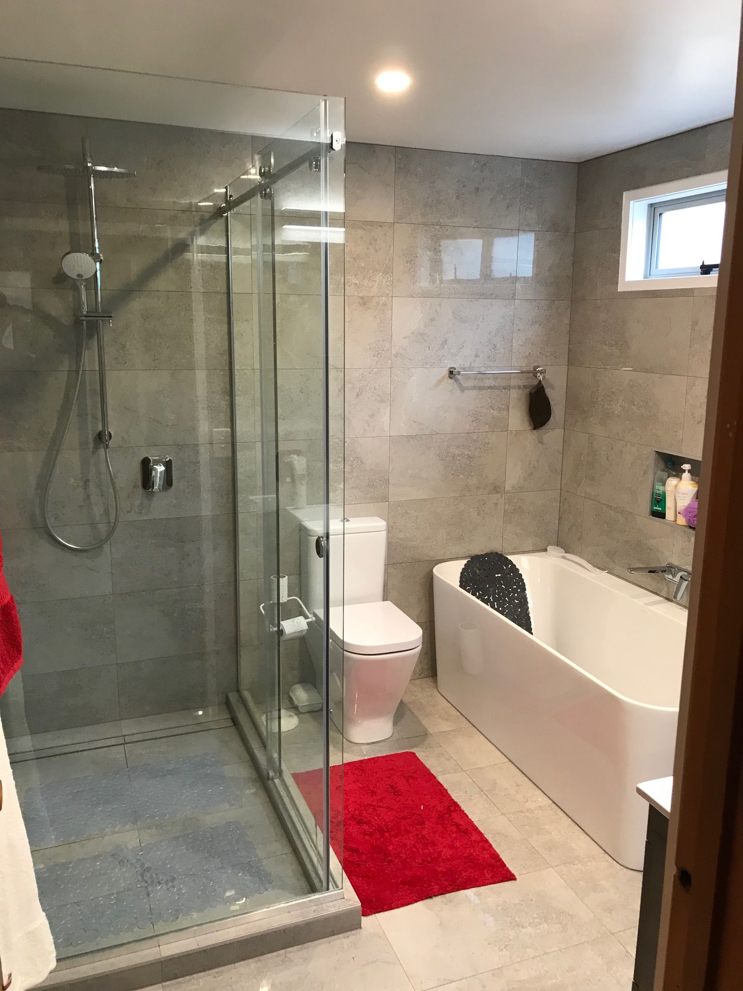 Finished bathroom renovation Greenhithe